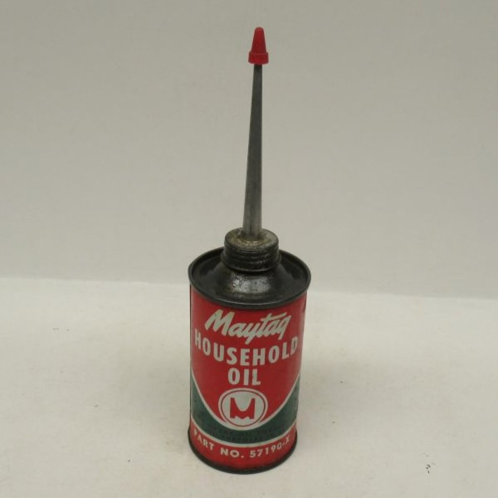 Maytag Vintage HOUSEHOLD OIL 3 Ounce Tin, Made In U.S.A.